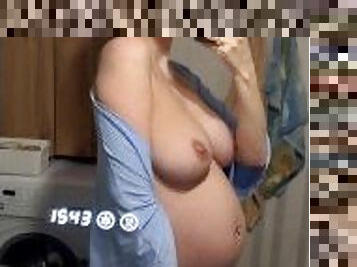 Very beautiful pregnant girl wants to fuck.