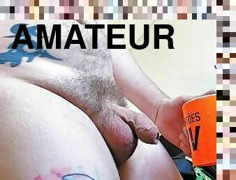 tatic, nudist, amatori, jet-de-sperma, gay, laba, sperma, solo, tati, tatuaj