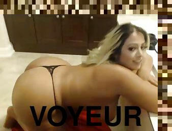 gros-nichons, cam, belle-femme-ronde, voyeur, blonde, webcam, bout-a-bout