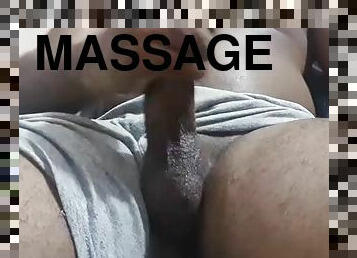 Penis massage and masturbation