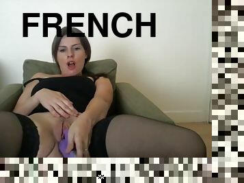 French Milf on cam