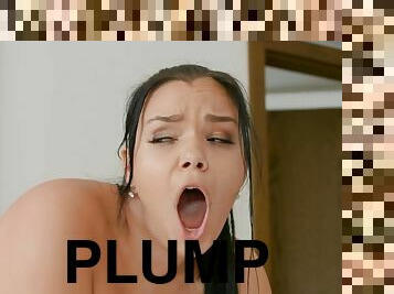 Pleasurable plumper thrilling porn video