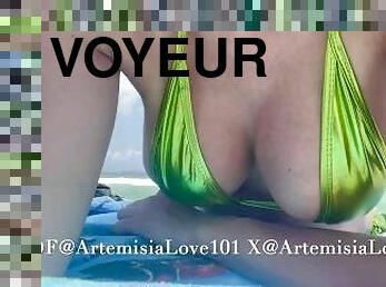 tettone, allaperto, pubblici, mammine-mature, videocamera, spiaggia, voyeur, arrapate, europee-european, europee