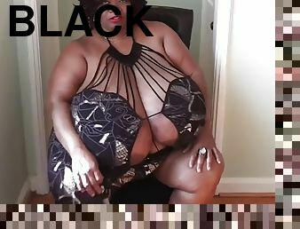 Norma Stitz sexy black dress