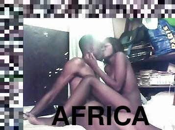 amateur, ébène, black, couple, pute, africaine