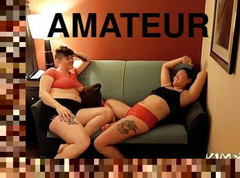 amatir, lesbian-lesbian