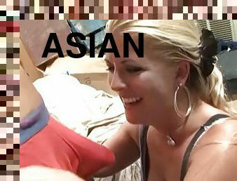 Asian Guy Gets Pumped Tattooed Joclyn Stone