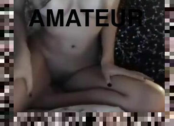 Polish slut masturbate on webcam