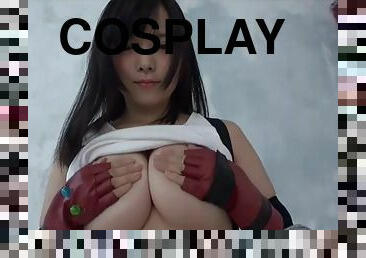 Tifa cosplay tease