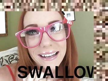 Cum swallow first experience of dani jensen