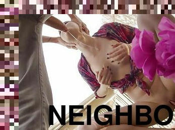 Fucking with the neighbor has always been her dream