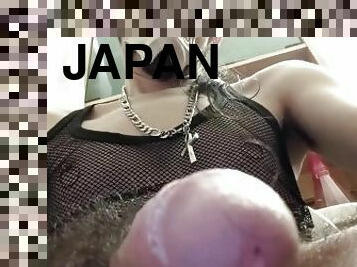 amateur, gay, japonais, sale, point-de-vue, fétiche, solo, bite, masque