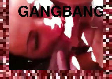 Gangbang amador francesa