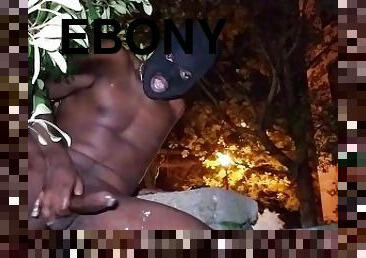 énorme, masturbation, public, amateur, ejaculation-sur-le-corps, ébène, gay, black, cam, plage