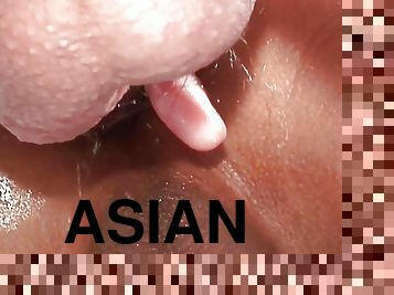 asiatisk, pissande, amatör, anal, gay, twink, rövslick