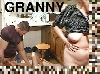 cul, gros-nichons, masturbation, orgasme, granny, milf, hardcore, butin, doigtage, cuisine