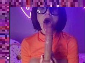 Jinkies I love sucking on my toys, Velma from scooby doo