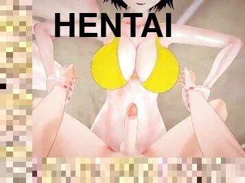 pov, anime, hentaj, bikini