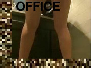 cul, masturbation, bureau-office, chatte-pussy, secrétaire, latina, solo, fessée