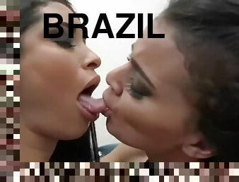 brasil, beijando