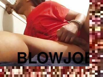 Deepthroat blowjob on dildo January 28 2023