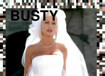 Dalene Kurtis as busty bride