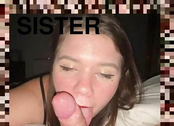 My Stepsister Sucked The Cum Out Of It