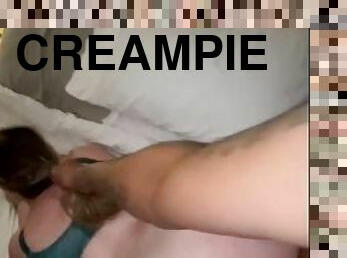 Slapping this BBW ass until it turns Red Cumshot ending