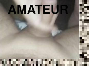 masturbation, amateur, énorme-bite, hardcore, maison, branlette, couple, secousses, point-de-vue, petite-amie