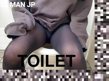 en-plein-air, pisser, japonais, pieds, toilette, hentai, mignonne, parc, réalité, alcool