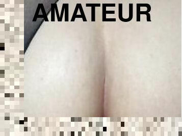 cul, chatte-pussy, amateur, anal, esclave, double, point-de-vue, lingerie, bout-a-bout, fétiche