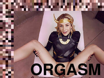 Cosmic Orgasm With Charlotte Sins As LADY LOKI VR Porn
