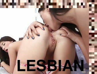 Ass licking lesbians best friends