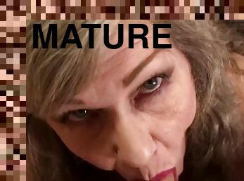 Sexy Mature Beauty Romantic ???? Valentines Day POV Cock Worship! Eye ContactDirty TalkThroatpie!