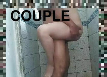 banhos, velho, cona-pussy, anal, caseiro, casal, fudendo, mais-velho, chuveiro, virgem