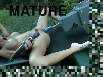 Haley Wilde In Huge Melons Mature Machine Got Laid In Woods