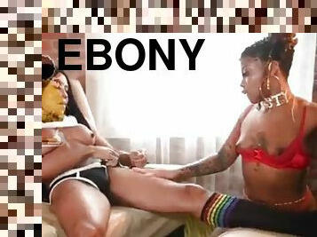 Ebony suck tranny dick