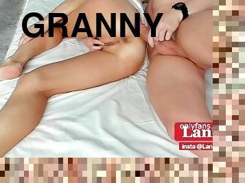 cul, énorme, maman-et-garçon, vieux, orgasme, mature, ejaculation-sur-le-corps, granny, énorme-bite, milf