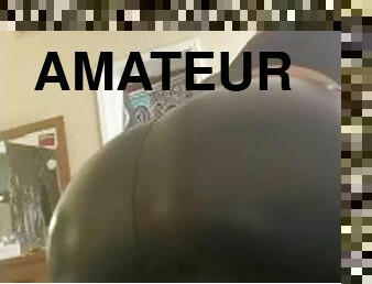 chatte-pussy, amateur, culotte, serrée, fétiche, solo, humide, cuir