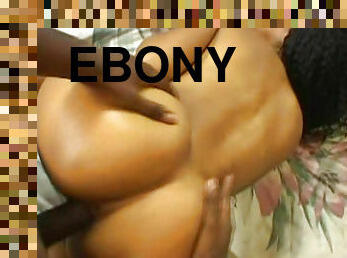 Sweet chick ebony and big black dick