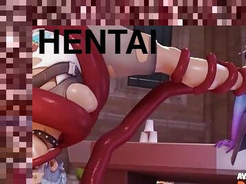 pés, anime, hentai, fetiche