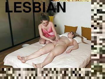 Juicy Virgin Ass Gets Quality Lesbian Massage
