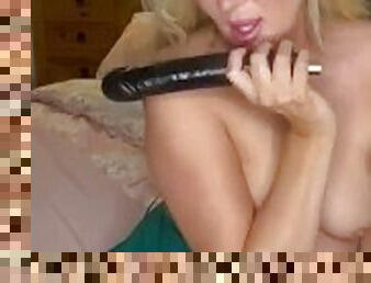 Stiflers Mum Uk With 12” Black Dildo