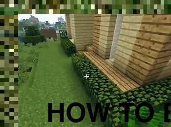 How to build a Modern Wood House in Minecraft