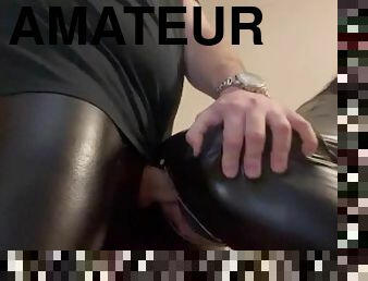 amatør, teenager, hardcore, spiller, fetish, latex, brunette, hårdhændet