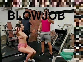 Karlee grey gets fucked in the gym