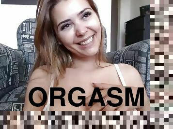 orgasme, amateur, maman, solo, magnifique