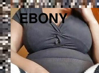Whoopsie Smoking Ebony Pussy Tease