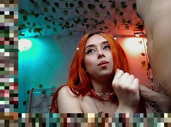 Gorgeous redhead teen crazy porn scene