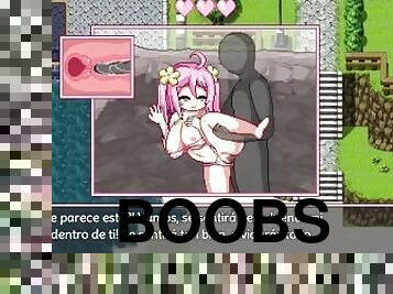cul, gros-nichons, babes, ejaculation-interne, ejaculation, anime, hentai, seins, bout-a-bout, dure